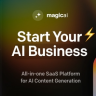 MagicAI v10.6 – Gerador de conteúdo, texto, imagem, vídeo, chat, voz e código da OpenAI como