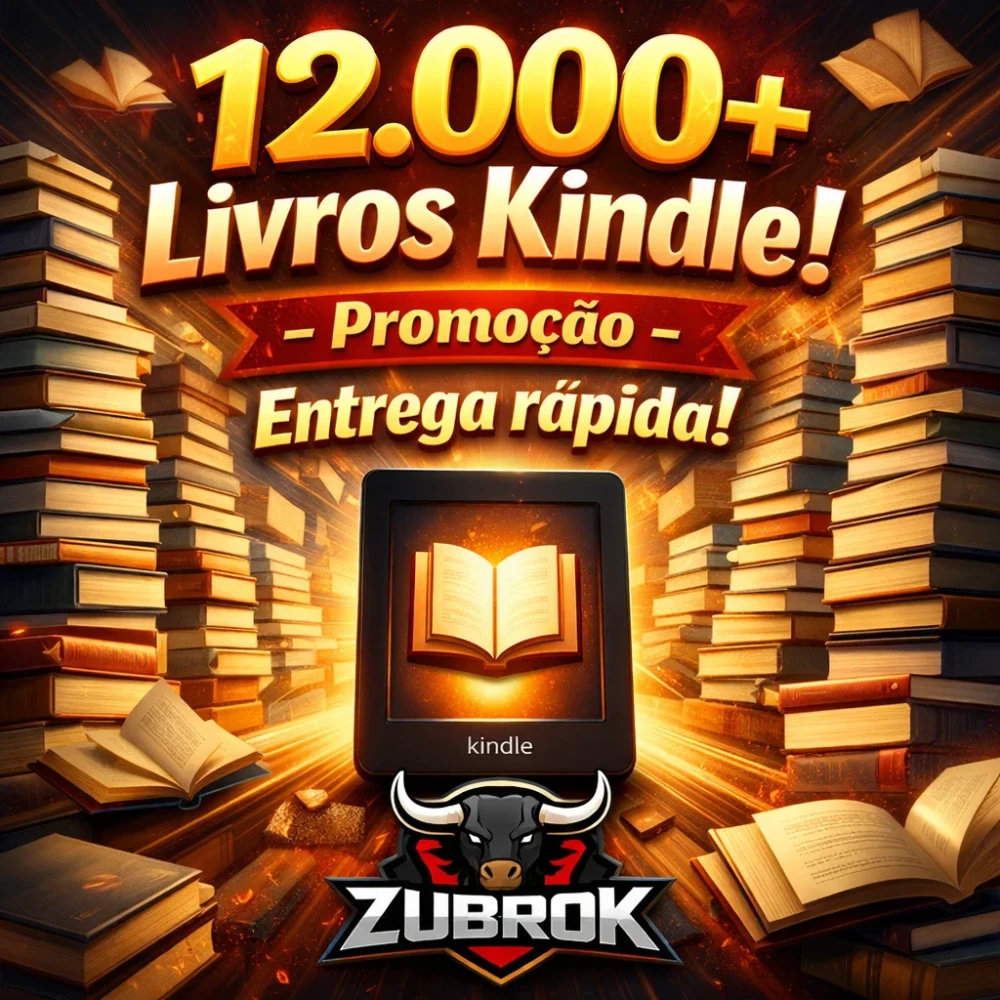 12.000+ LIVROS KINDLE! - PROMOÇÃO - ENTREGA RÁPIDA !